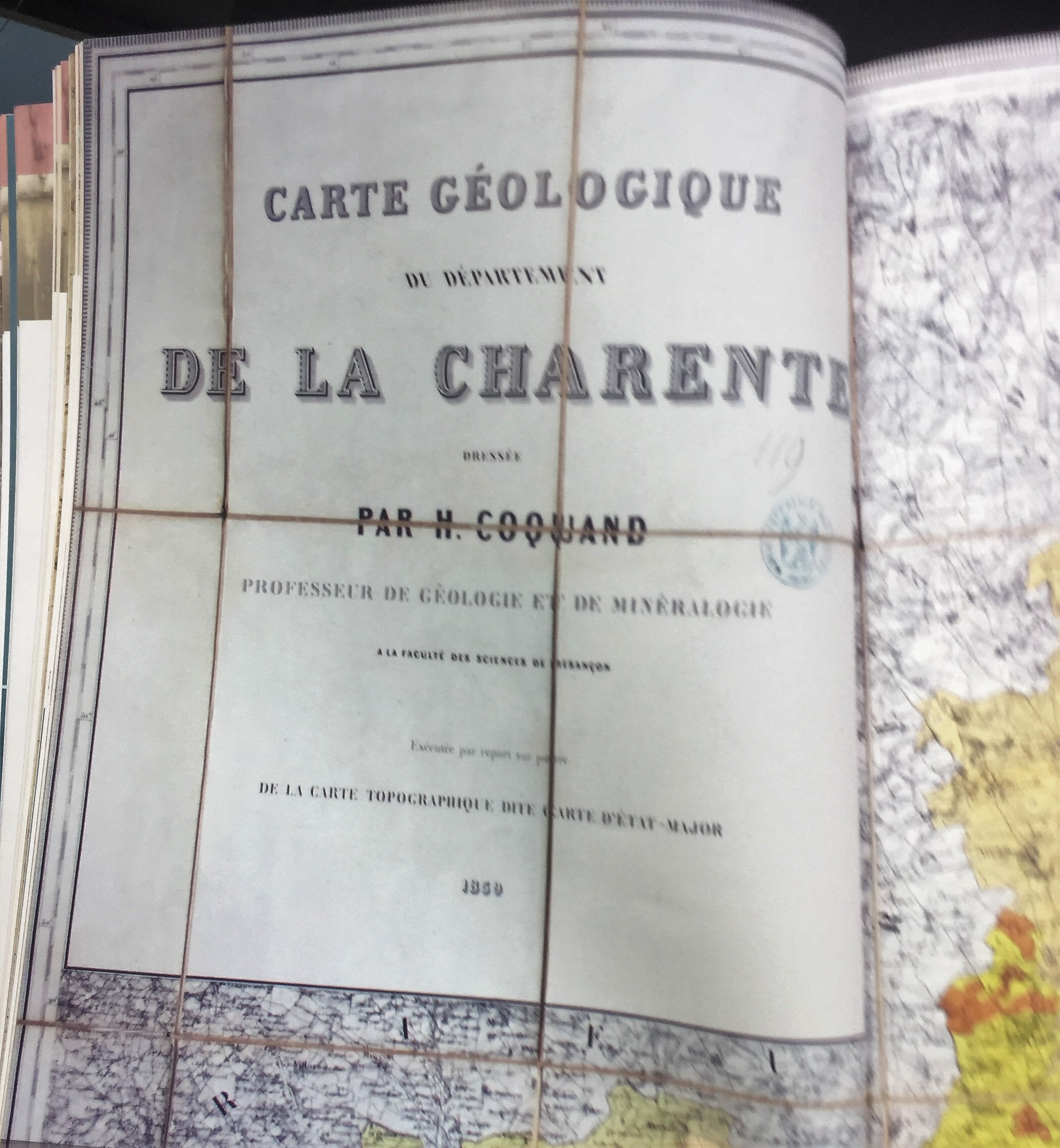 l'ouvrage de référence du professeur Coquand qui a délimité les différents crus de cognac