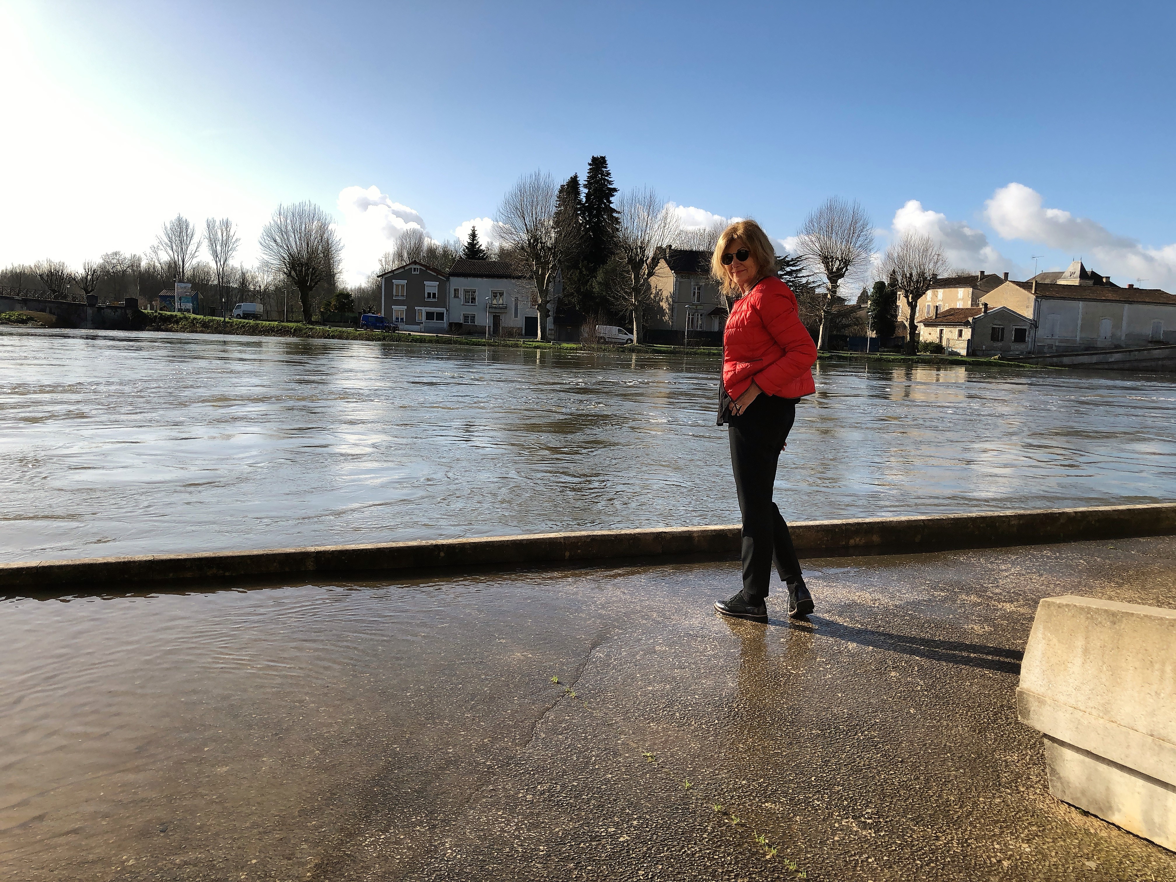 livingincognac 2018 Jarnac flood