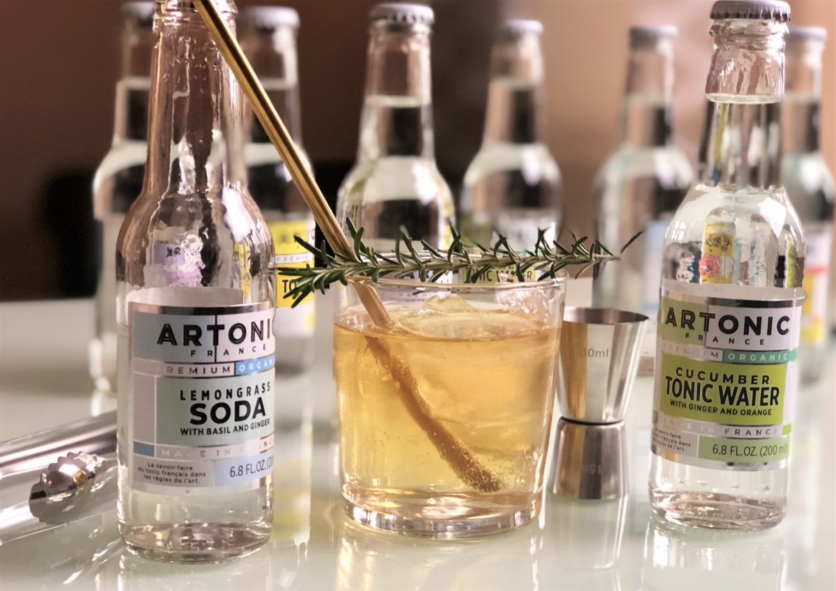 le cocktail cognac artonic mixer premium français