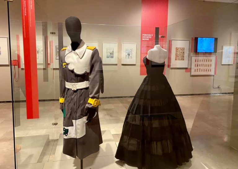 robe Dior musée Zagreb