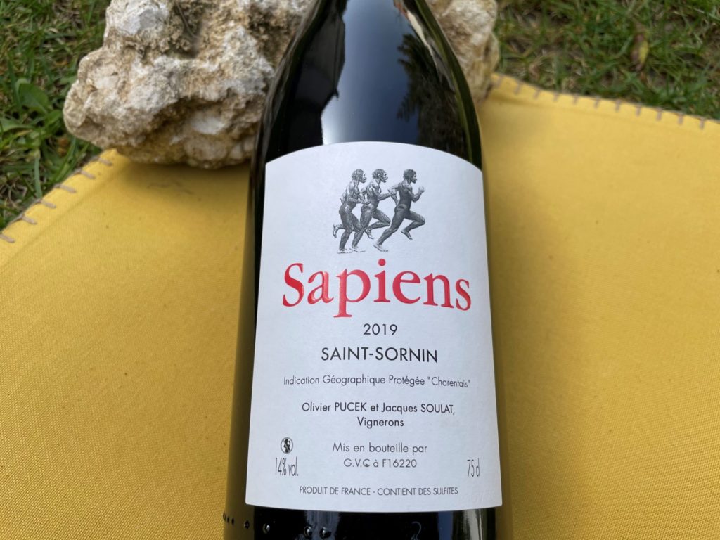 L'étiquette du Sapiens de Saint Sornin