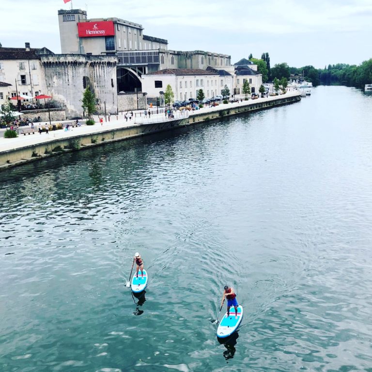 paddle sur la Charente à Cognac