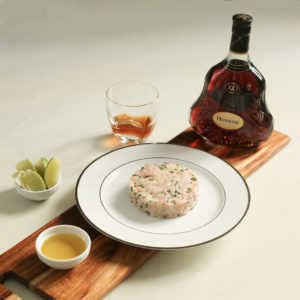 pairing tartare de veau XO Hennessy
