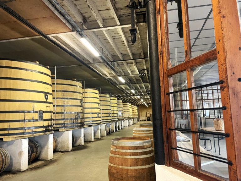 dans les chais des cognacs Braastad Tiffon