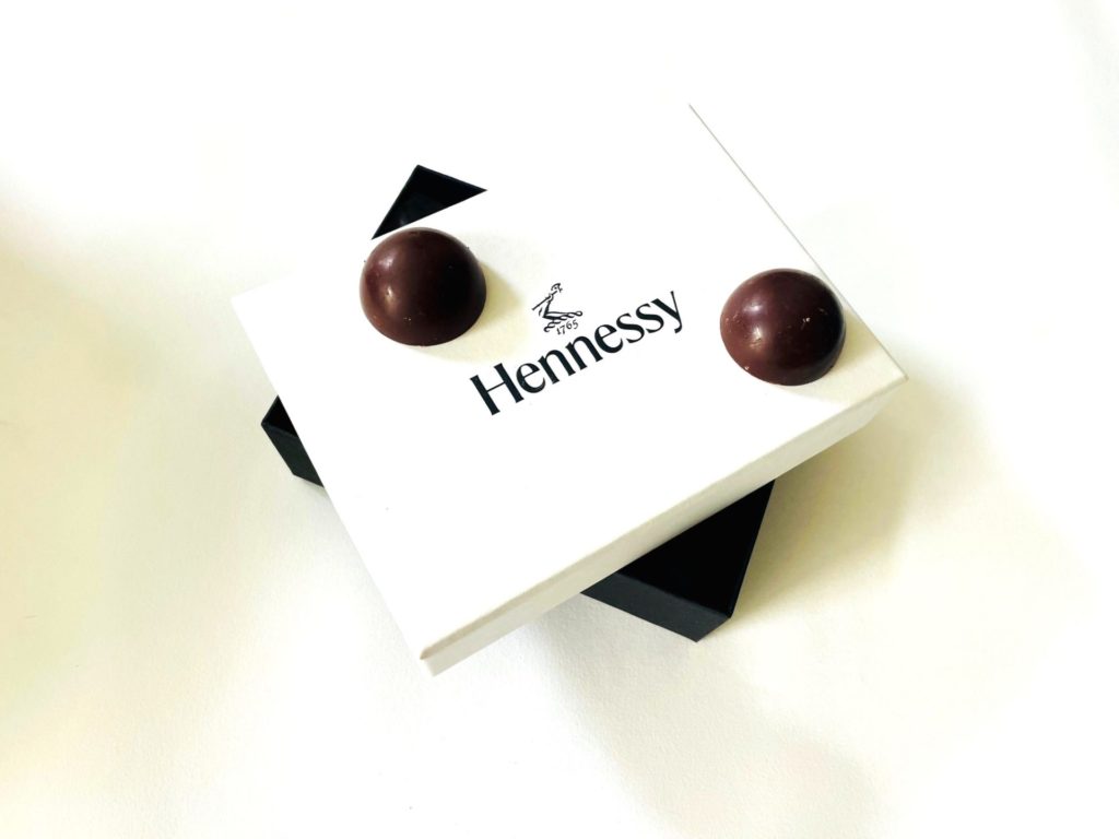 boite de chocolats Hennessy X.O