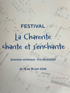 le festival de musique La Charente chante et s'enchante