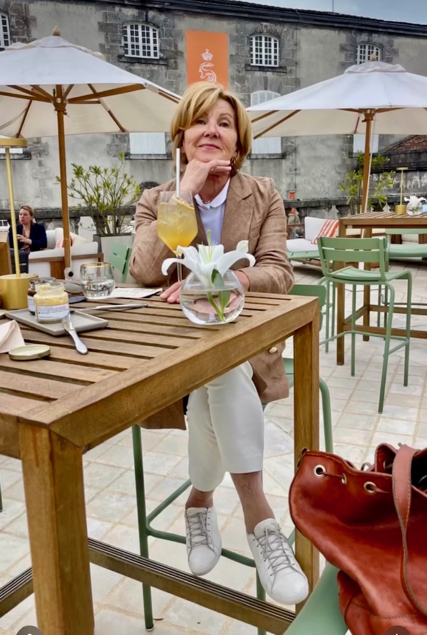 cocktail au rooftop de château royal de cognac