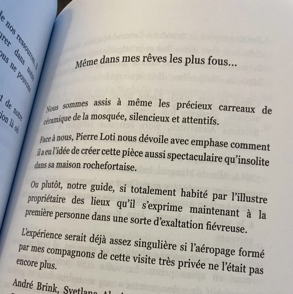 page de La compagnie des mots